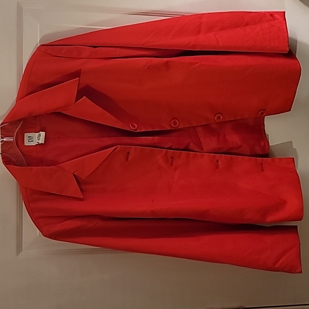 NWOT GAP  Orange Blazer Size 14
